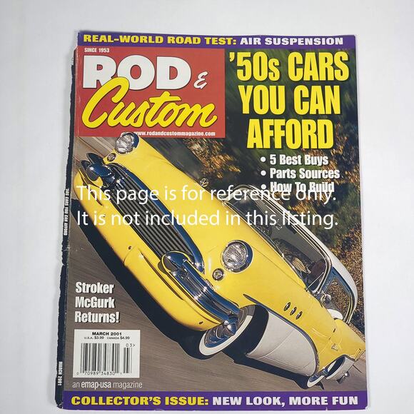 Spotter's Guide Wire Wheels Pictorial Print Ad 2001 Rod & Custom Magazine 8.5x11 - Picture 9 of 9